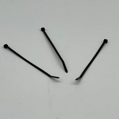 Nylonbinders dicht zwart 20 cm - Roveroshop